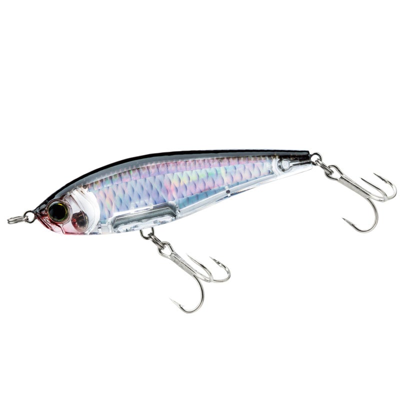 DUEL Yo-Zuri 3D Inshore Twitchbait Slow Sinking Lure, Silver Black, 90mm/3-1/2 - Image 1